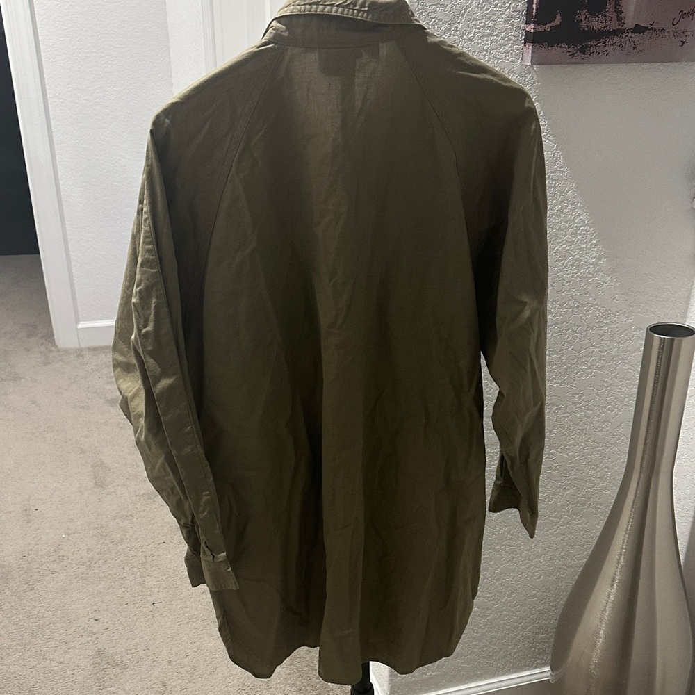 Together Olive Green Button-Down Shirt - Picture 4 of 4